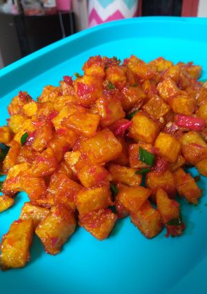 Foto resep Sambal kentang goreng
