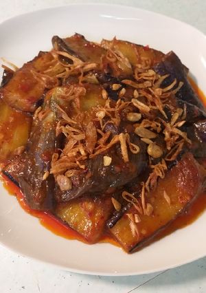 Foto resep Terong pedas