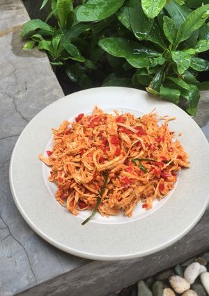 Foto resep Ayam Suwir Pedas