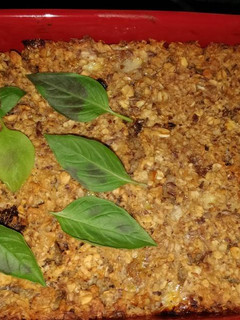 A picture of Banana Oatmeal Pie.