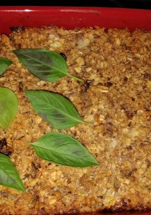 A picture of Banana Oatmeal Pie.