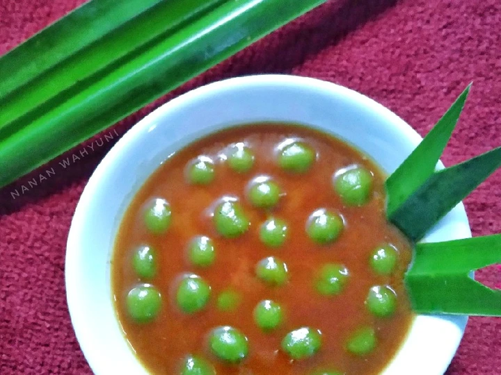 Cara Gampang Membikin Resep Hintalu Karuang Pandan / Bubur Candil / Kolak Biji Salak yang Bisa Manjain Lidah Anti Ribet, Mantap Sekali