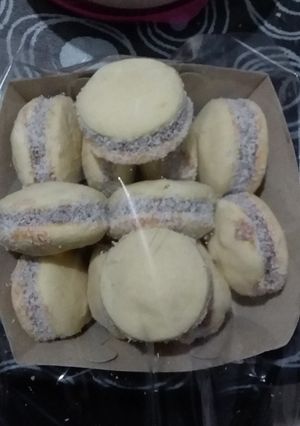 Una foto de Alfajores de maicena