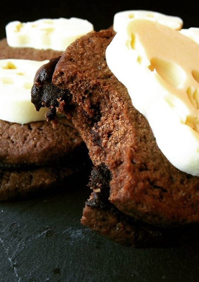 Una foto de Galletas terroríficas de chocolate y canela