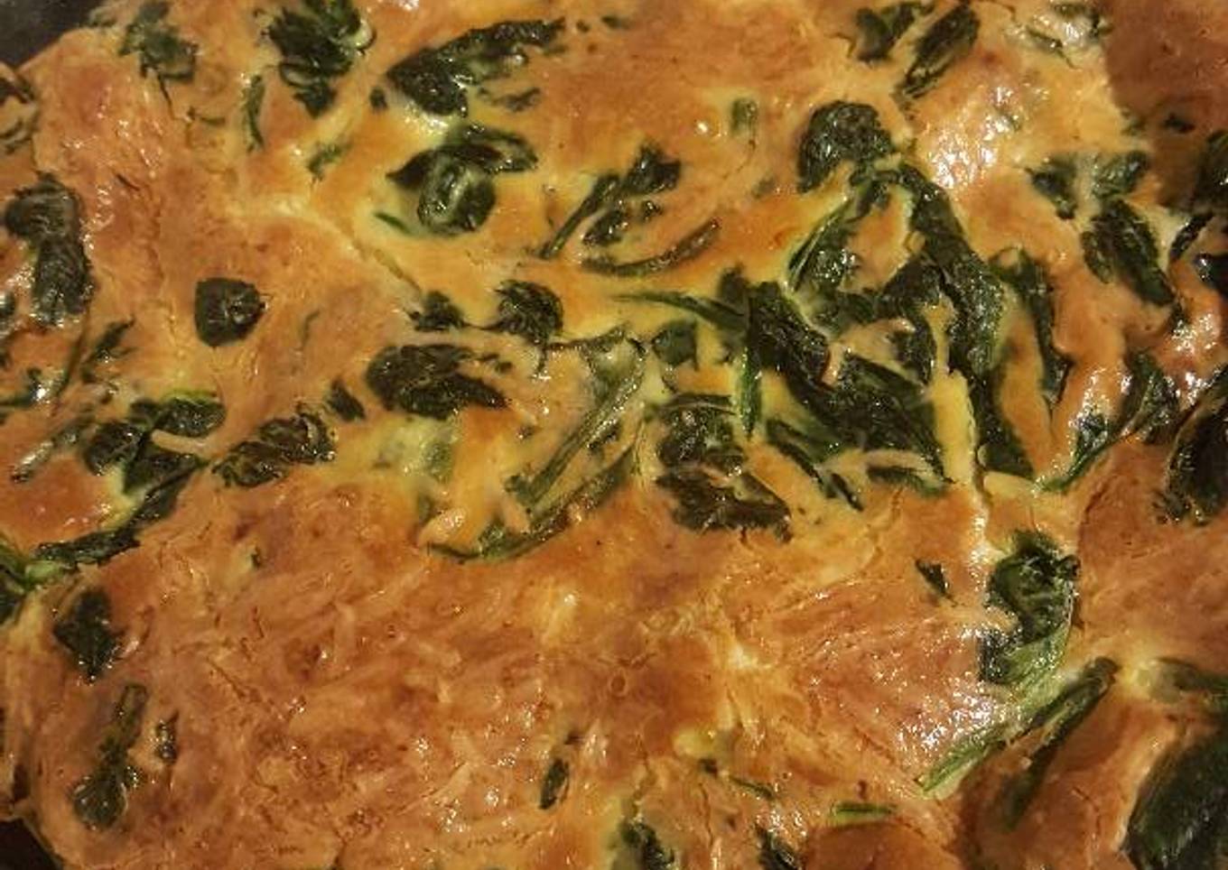 Flan aux épinards