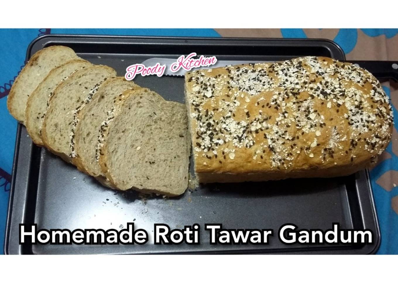 Homemade Roti Tawar Gandum