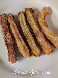 Una foto de Churros caseros