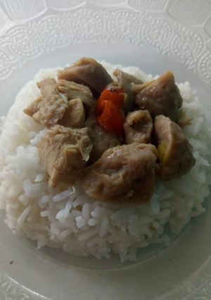 Foto resep Ayam baso inggris romantis