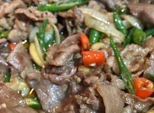 Foto resep Oseng lidah sapi cabe ijo