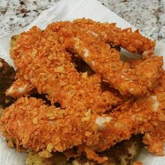 A picture of Spicy Dorito Chicken Cutlets.