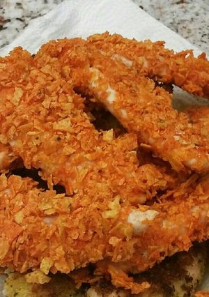 A picture of Spicy Dorito Chicken Cutlets.