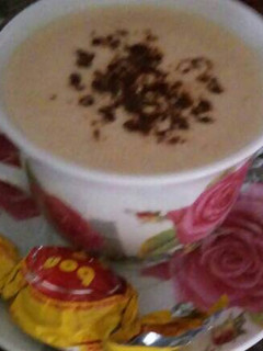 صورة لوصفة وقت النكسافيه ☕ والبنبونايه 🍬 على طريقتي 😋
