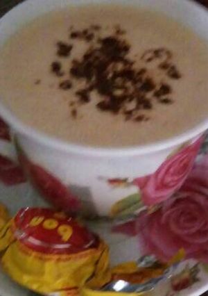 صورة لوصفة وقت النكسافيه ☕ والبنبونايه 🍬 على طريقتي 😋