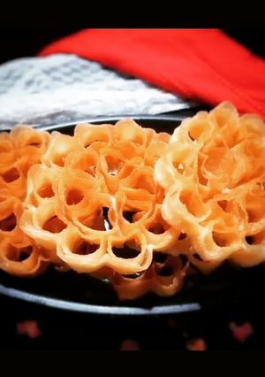 A picture of Rose cookies.
