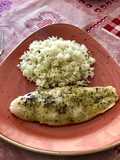 Pangasius a la menta