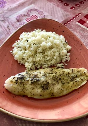 Una foto de Pangasius a la menta