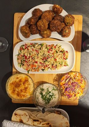 Una foto de Falafel