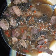 A picture of Offal psoup.