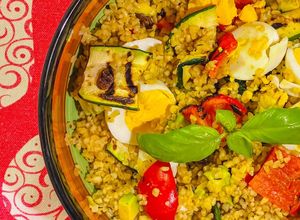Foto di Insalata di bulgur ai tre colori