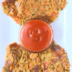 A picture of Leftover mixture Cheela.