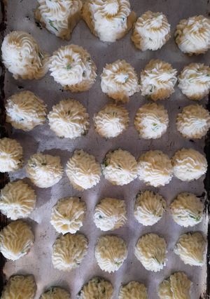 Una foto de Papas duquesa saborizadas