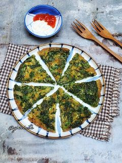 Foto resep Dadar Bayam