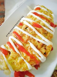 Foto resep 13. Dadar Telur Makaroni