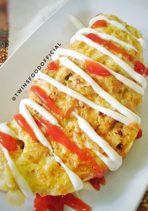 Foto resep 13. Dadar Telur Makaroni