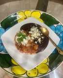 Chilaquiles rojos a la jaure