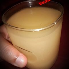 A picture of Raw Mango & Dates Sharbat.