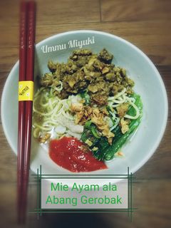Foto resep Mie Ayam ala Abang Gerobak