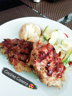 Una foto de Costillas de ternera a la sartén!! 🤤😍