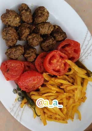 عکسی از دستور غذای حاضری