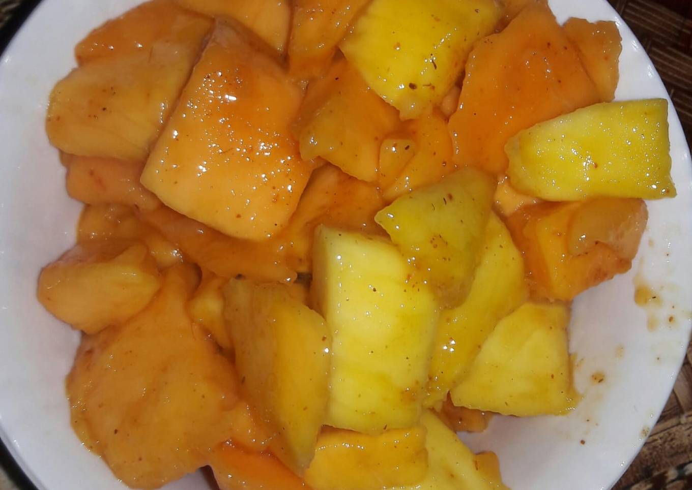 Mango chaat