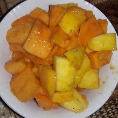 A picture of Mango chaat.