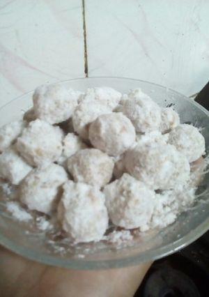 Foto resep Bola kacang salju no oven