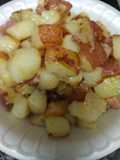 Breakfast Potatoes and Ham
