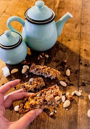 Une photo de Barres aux céréales et pépites de chocolat