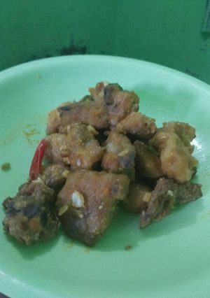 Foto resep Ayam Saus Telur Asin