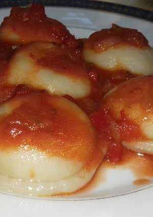 Una foto de Sorrentinos de Ricota y 3 quesos