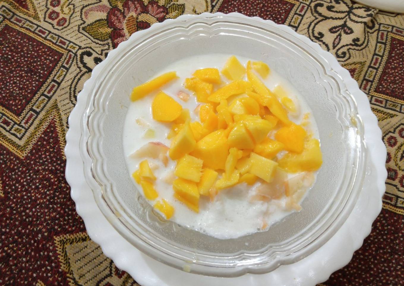 Oats with fruit