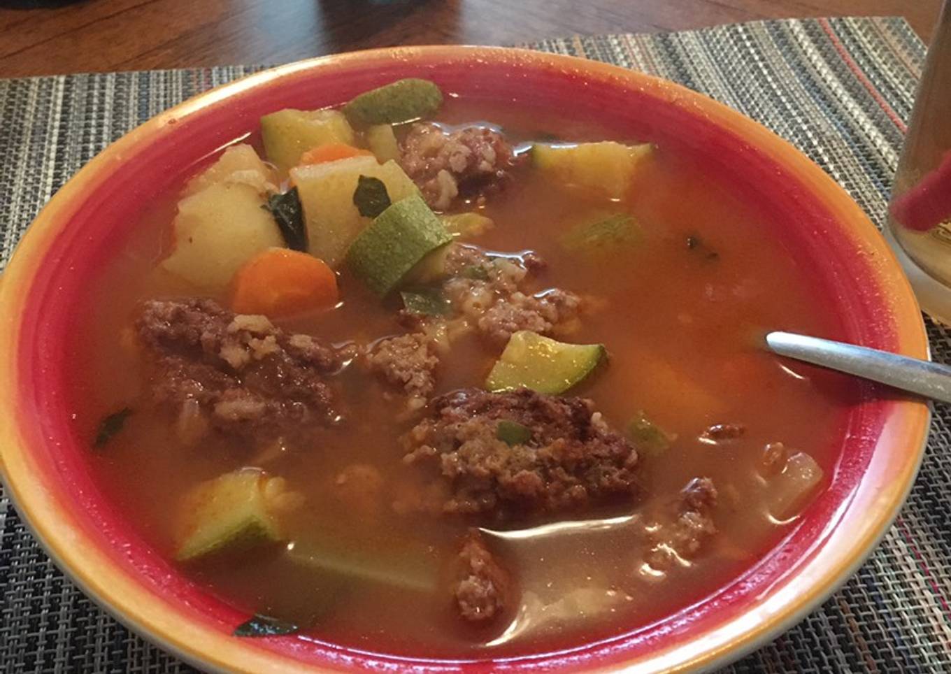 Albóndigas de carne de Res