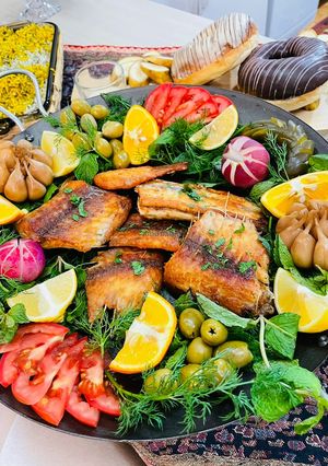 عکسی از دستور ماهی سفید