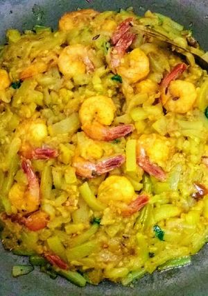 লাউ চিংড়ি রেসিপির প্রধান ছবি