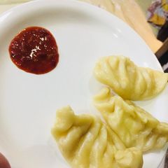 A picture of Veg momos.