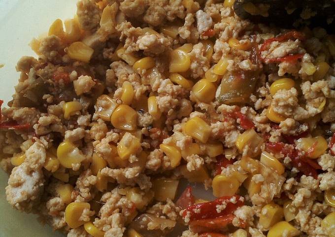 Resep Pepes tumis tahu jagung manis pedas, Sempurna