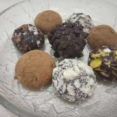 A picture of Brigadeiros.