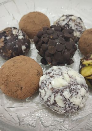 A picture of Brigadeiros.