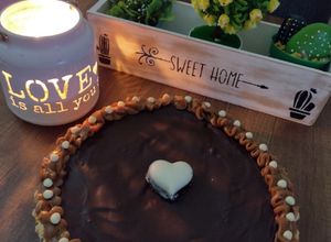 Una foto de Tarta estilo toffi Valeria o bombón