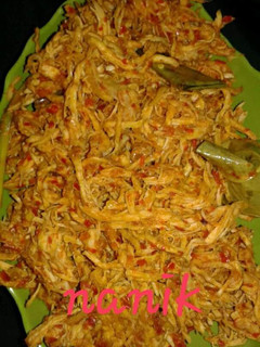 Foto resep Ayam suwir pedas